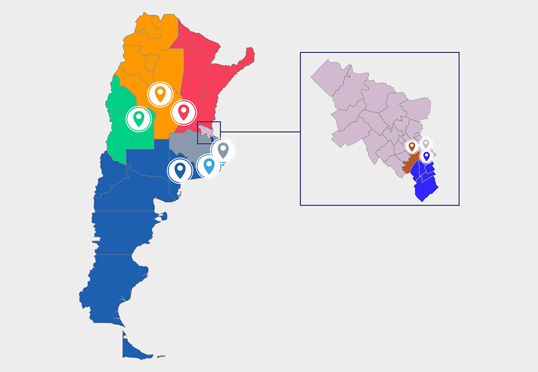 Red consular italiana en Argentina